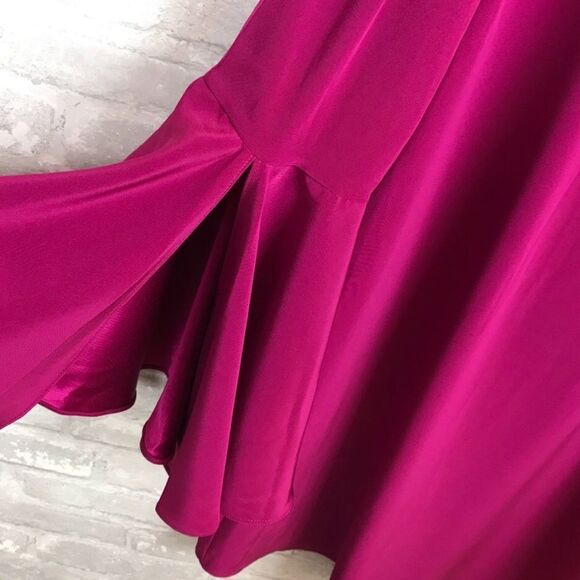 Nwt Elizabeth & James pink Mabel bell sleeve dress - Picture 7 of 7